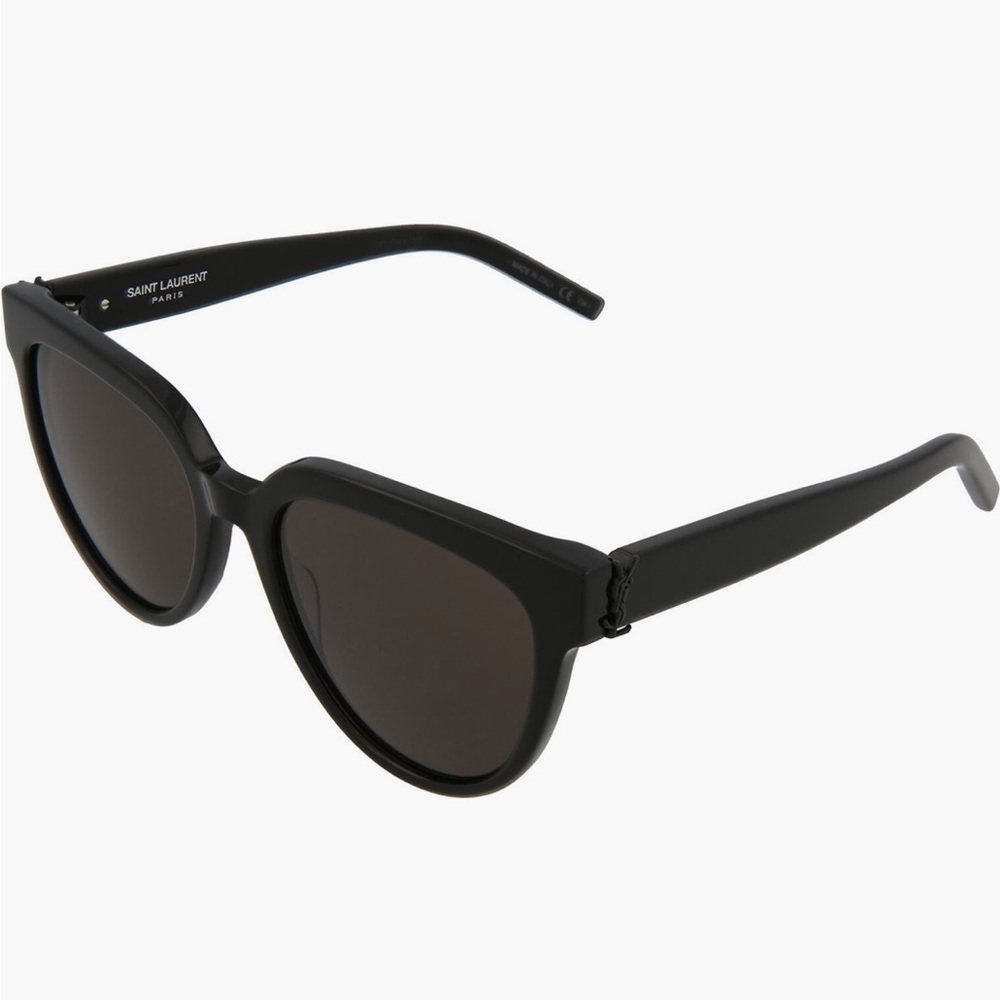 Yves Saint Laurent Black Cat-Eye Sunglasses